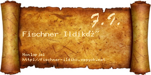 Fischner Ildikó névjegykártya